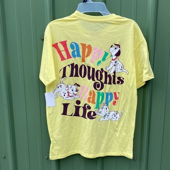 WOMEN’S Juniors Disney 101 Dalmatians Oversized Short Sleeve T-Shirt Size XS - Picture 3 of 7